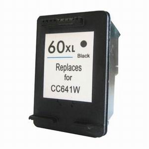 HP 60XL CC641WN BLACK REMAN COMPATIBLE Inkjet Cartridge - (#60XL)